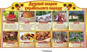 Стенд «Духовні скарби українського народу»