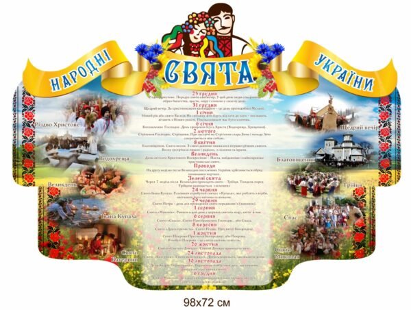 Стенд “Народні свята України”