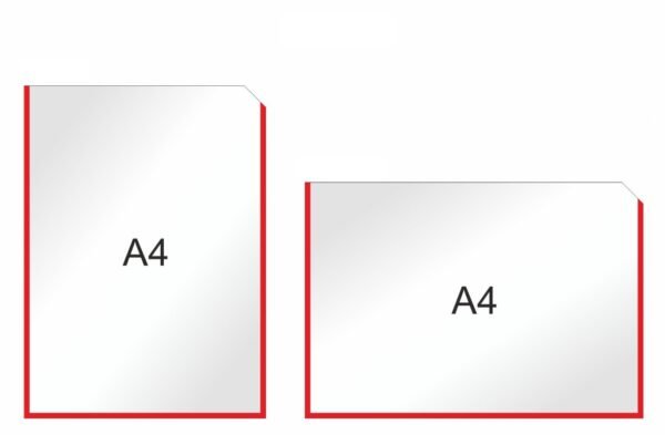 Прозорі кишені А4