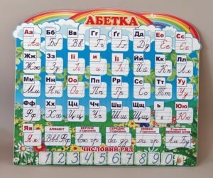 Стенд “Абетка” для початкових класів школи