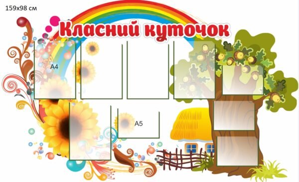 Стенд “Класний куточок” для молодших класів