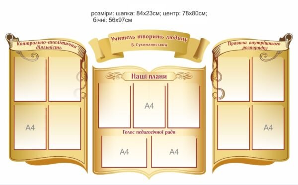 Інформаційні стенди для вчителів