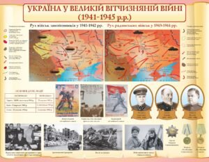 Стенд з історії “Україна у 1941-1945 рр.”